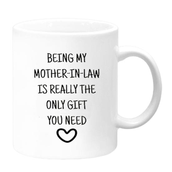 Ceramic Mug 11 Oz Double-Sided Print Microwave Safe Hidden Message Funny Coffee Cup for Home Office Use