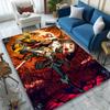 [Ancient Warrior Group Printed Carpet] Durable Home and Office Area Rug, Kitchen Farmhouse Decorative Floor Mat