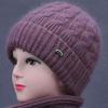Solid Color Beanie Cap Thickened Winter Cap New Knit Hat  Cold Weather