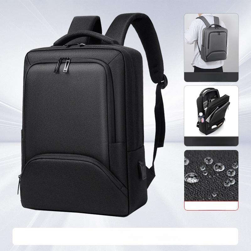 Men's Business Backpack Fashion Travel Women's Backpack High-end Commuting Lightweight School Bag Waterproof Laptop Bag