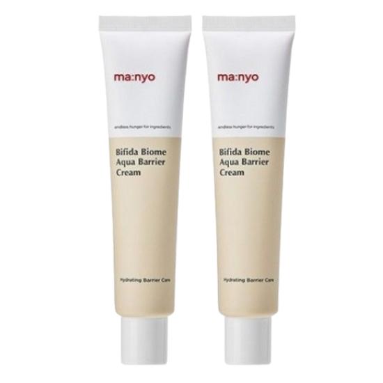 ma:nyo Factory Bifida Biome Aqua Barrier Cream Hydrating & Skin Barrier Repair Moisturizer 80ml x2