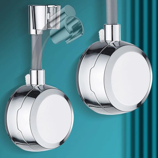 Shower Bracket Holder Adjustable Angle 360 Degree Rotation Heat-Resistant Stainless Steel Swivel Shower Bracket