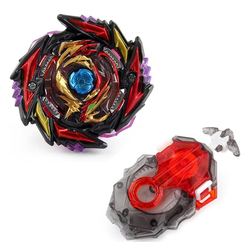 Toupie de Combat Métallique Gyro Jouet Con Lanceur à Corde, Gyroscope de Combat, Toupie de Combat d'Arène Cadeau Cadeau d'Anniversaire
