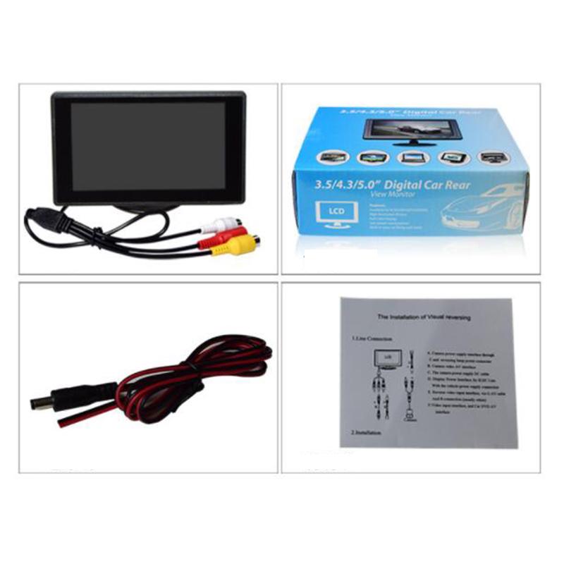 TFT LCD Car Rear View Monitor + 420TVL 