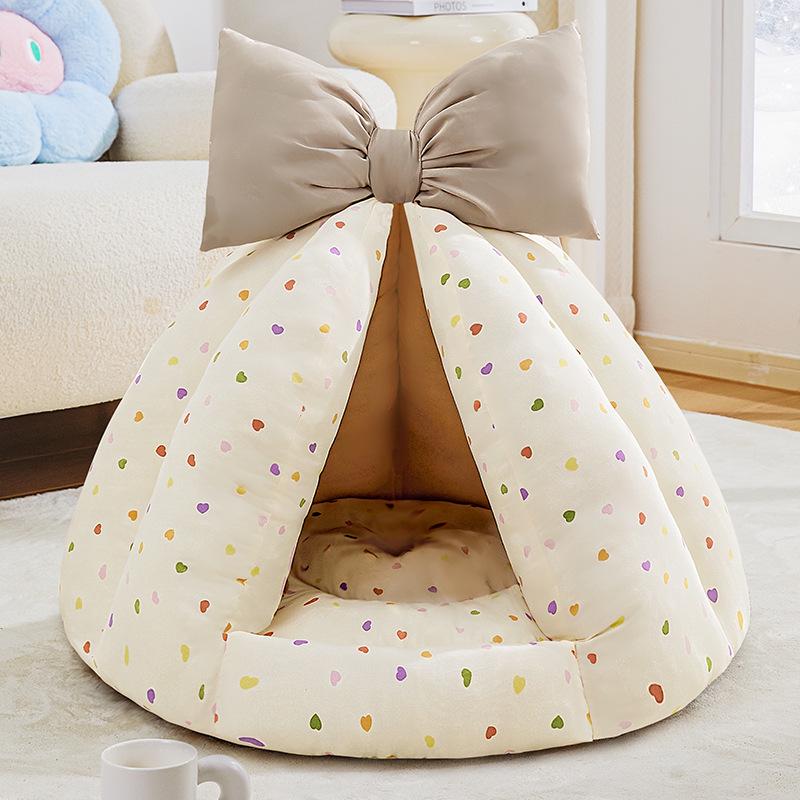 Four Seasons Semi-Closed Pet Tent: Universal Dog & Cat House