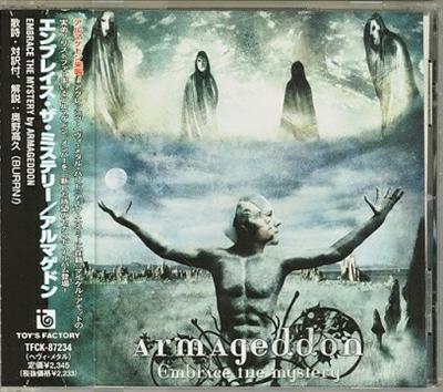 CD ARMAGEDDON  Embrace The Mystery TFCK87234 TOYS FACTORY 2000 Japan ObiMetal Used