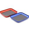 Red Magnetic Screw Tray Aluminum Efficient Magnetic Parts Tray for Long Service  Use for Organizing Small Hardware Pieces