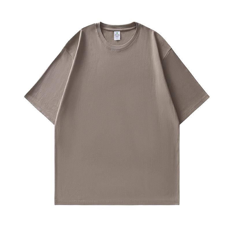 VEZFAA Damenmode Lässig Einfarbig Druck Sommer Frühling Kurzarm O-Ausschnitt Blusen & Hemden