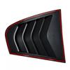 F30 Louvers For BMW 3 Series F30 318i 320i 325i 2013-2019 Rear Window Side Vent Shutter Louver Cover Trim Car Accessories