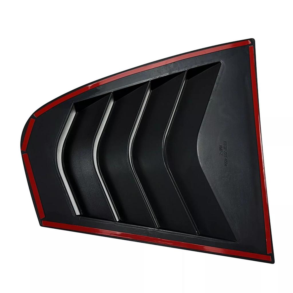 F30 Louvers For BMW 3 Series F30 318i 320i 325i 2013-2019 Rear Window Side Vent Shutter Louver Cover Trim Car Accessories