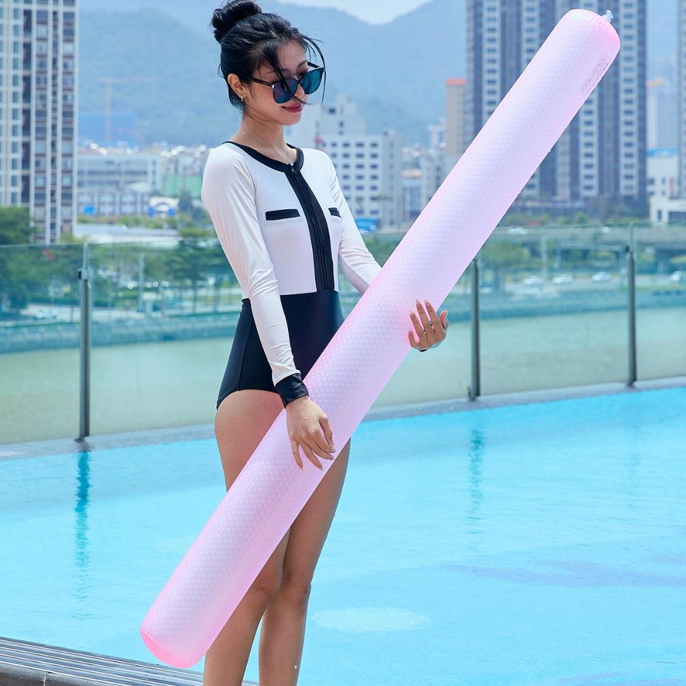1Pcs 63in Inflatable Swimming Stick Pool Float Swimming Pool Party Water Rest Float Pool Accessories for Adult Summer Water Fun