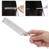 Salon Rat Tail Hair Comb Men Women Styling Comb Professional Barber Aluminum Metal CombSilver