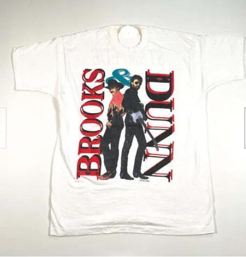 Vintage 1993 Brooks and Dunn Stampede Tour Country Music T-Shirt
