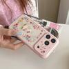 Cute Luxury Spring Blossom Trojan Kitty  Sale Phone Case For iPhone 17 Pro Max 15 Pro 16 Pro Max Shockproof Protective Cover