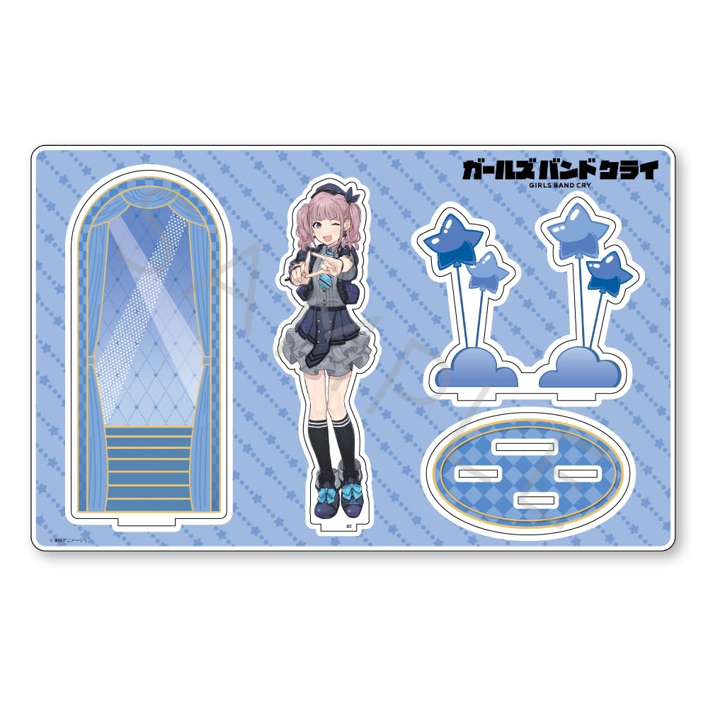 ТВ-аниме «Девичья группа Cry» [Хина] 5-е издание Большой акриловый стенд ZI