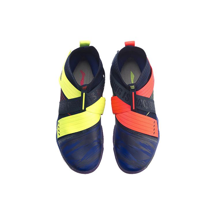 Li Ning Ranger Cushioning Slip Resistant Abrasion Resistant High Top Badminton Shoes Men's AYAP015-4
