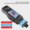Magnetic Metal Bracket For Insta360 X5 X4 Quick Release Metal L-Shaped Stand Mounting Bracket Camera Accessories