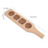 Wooden Moon Cake Mold 4 Flower Pattern Wood Pastry Mold Cake Baking Tools  Mung Bean Cake Ice Skin