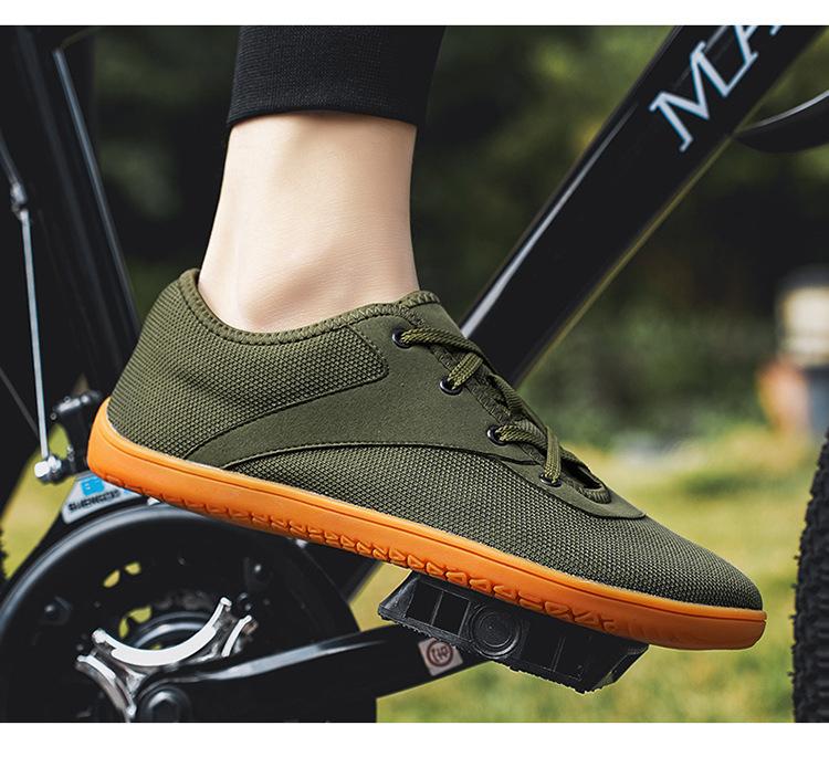 New Soft-soled Barefoot Shoes Fashionable Loose and Comfortable Shoes European and American Versatile Four-season Men's Casual Shoes Outdoor Trend