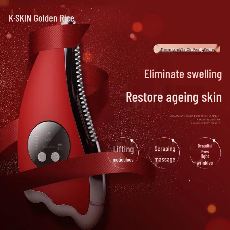 K·SKIN Microcurrent Gua Sha Facial & Body Massager