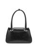 Apoa. Pao Long Handbag Black Crinkle