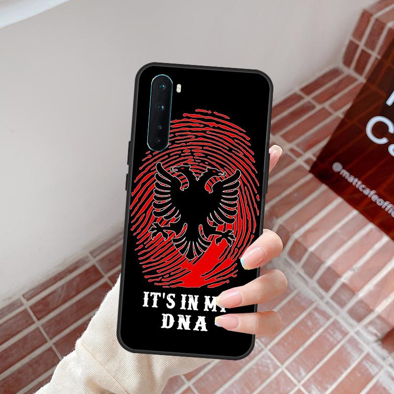 Albania Albanians Flag Case For OnePlus Nord 5 CE 2 3 4 Lite N20 N30 OnePlus 15 13 12 11 10R 13R 10T 13T 12R Cover