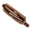 Coach Etta 25 Klassische Monogramm-Stoff-Umhängetasche Mittelgroß Damen-Umhängetasche Hell-Khaki Vintage-Braun CCV65-IMYN0