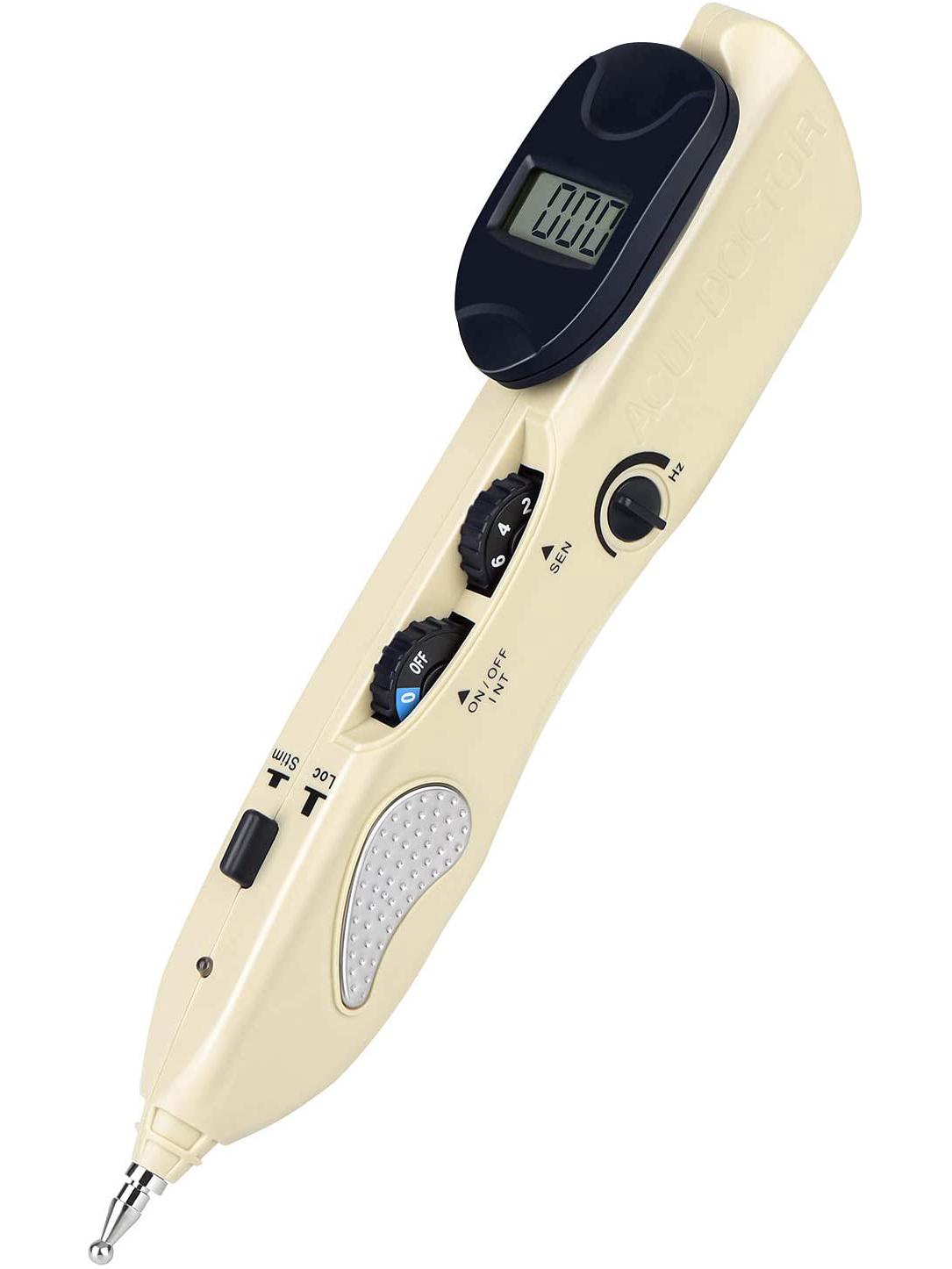 

Электронная ручка-массажер для акупунктурных точек меридианов