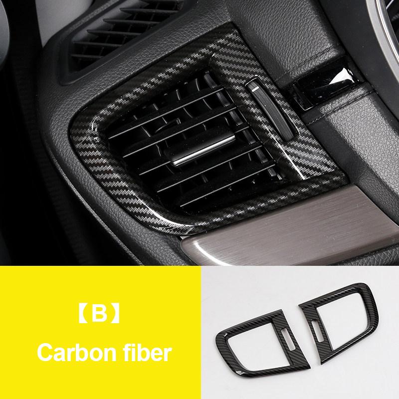 For Honda Crv CR-V 2017-   Car Center Control Air Condition Vent Outlet Frame Cover Trim Strip Sticker Accessories