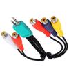3,5-mm-Stecker 2,5-mm-Stecker auf 5 Cinch-Buchsenstecker Videoadapterkabel Kompatibel für BN39-01154 LED-LCD-TV-Videokabel
