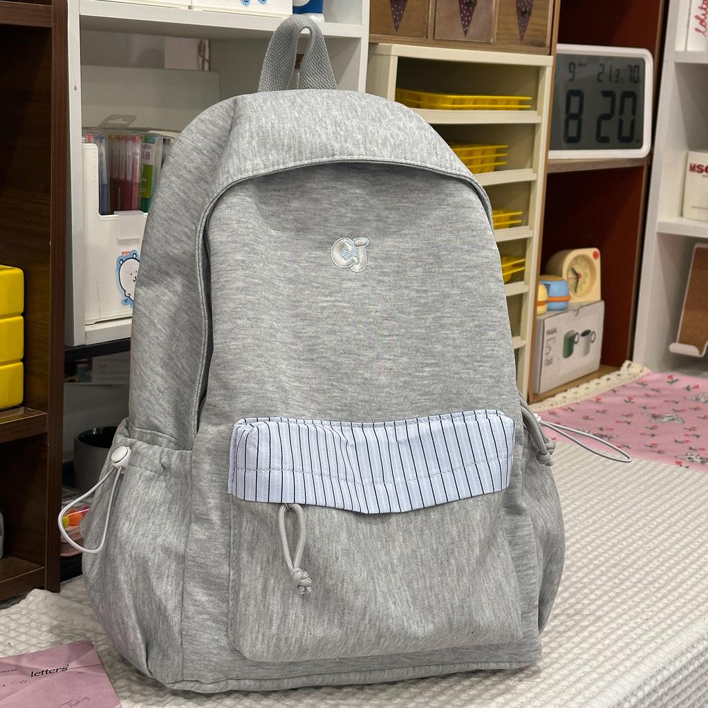 Schoolbag: Japanese-style Instagram-style Sweet Girl, Student Casual Backpack, Girls' School, Weekend Outings with Besties, Schoolbag, Large
