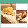 Cartoon Toast Bread Plush Pillow Soft And Cuddly Toy For Kids