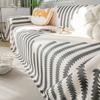 Sommer Eis Seide Bedrucktes Sofa Handtuch Sommer All-Inclusive Sofaüberwurf Staubschutz Kühl Atmungsaktiv Wohnzimmer Sofa Große Abdeckung Tuch