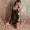 Sexy Lingerie Pure Desire Mesh Nightdress See-Through Sleeveless Uniform Pajamas