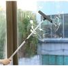 Telescopic Double-Sided Window Cleaner: Aluminum Rod Glass Wiper
