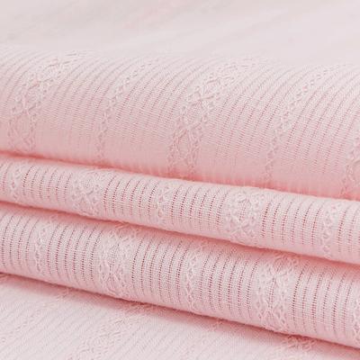 140x50cm Weicher Reiner Baumwolle Rosa Jacquardstoff Für Damenbekleidung Hemden, Pyjamas Kinderbekleidung, Vorhangstoffe TJ21695