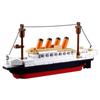 194PCS DIY Titanic Ship Building Blocks  Kids Toy Gift