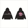 Stu Unisex Hooded Zip-Up Sweatshirt With Letter Print Fleece-Lined Oversized Fit Winter Casual Wear