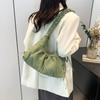 Korean Style Design Retro Temperament Fairy Wrinkled Underarm Bag for Women  New Spring Fashion Simple Small Square Bag