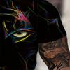 Fashionable Design Men's T-shirt 3D Digital Printing High-definition Pattern, Comfortable Round Neck Quick Drying Loose Short Sleeved Men's Summer