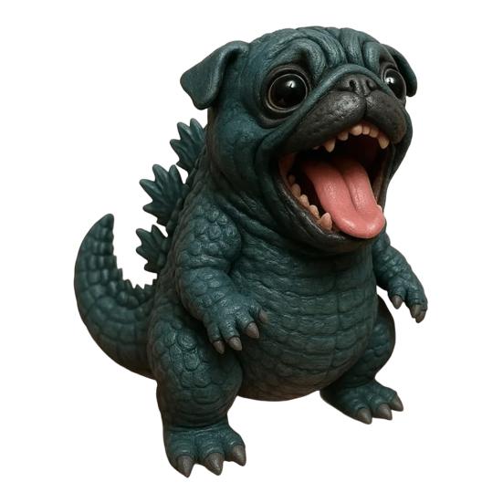 Yousheng Collectible Dog Figurine Handmade Resin Puppy Ornament Desktop Dog Statue for Home Office Desk Bookshelf Dog Lovers Gift