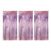 Rain Curtain 1 X 2.5m Sparkling Foil Fringe Backdrop Set