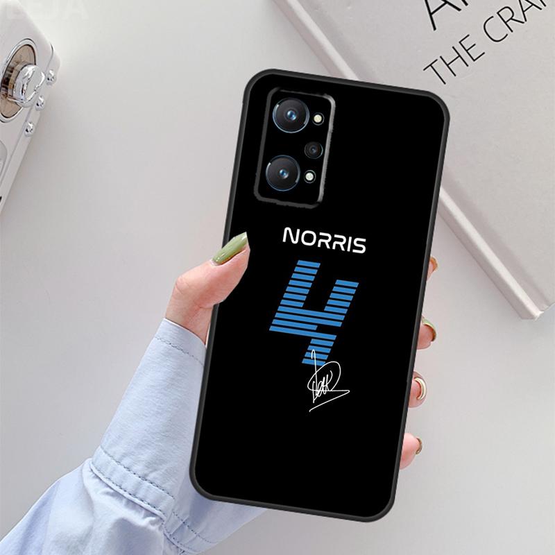 F1 Formula 1 Number For Realme 10 11 Pro Plus GT Neo 5 2T C21Y C30 C31 C33 C35 C55 OnePlus Nord CE 2 3 Lite Case