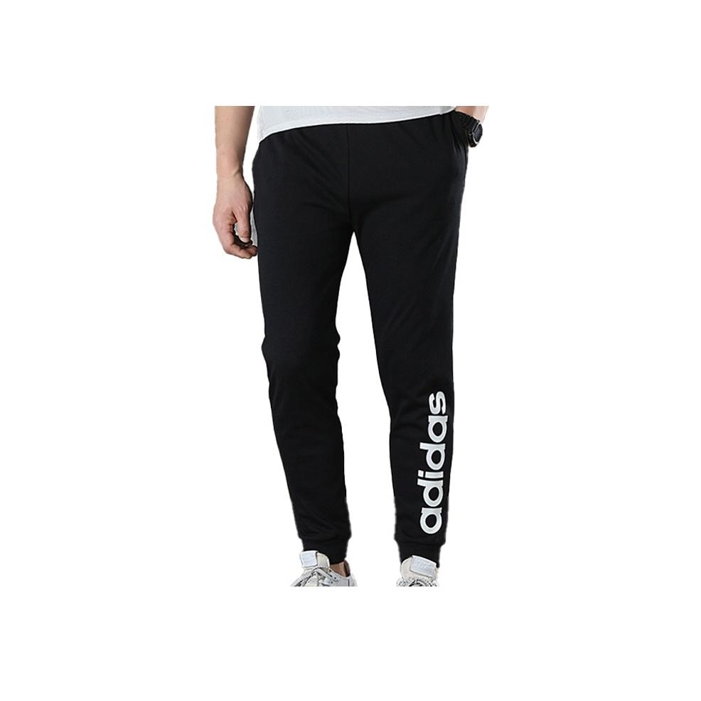 Adidas Neo Logo Cuff Knit Joggers Men Bottoms Black FP7444