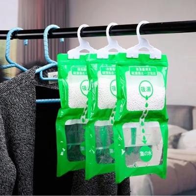 5/10pcs Desiccant Hygroscopic Anti-mold Desiccant Bags Wardrobe Hanging Moisture Bag Closet Cupboard Closet Dehumidifier
