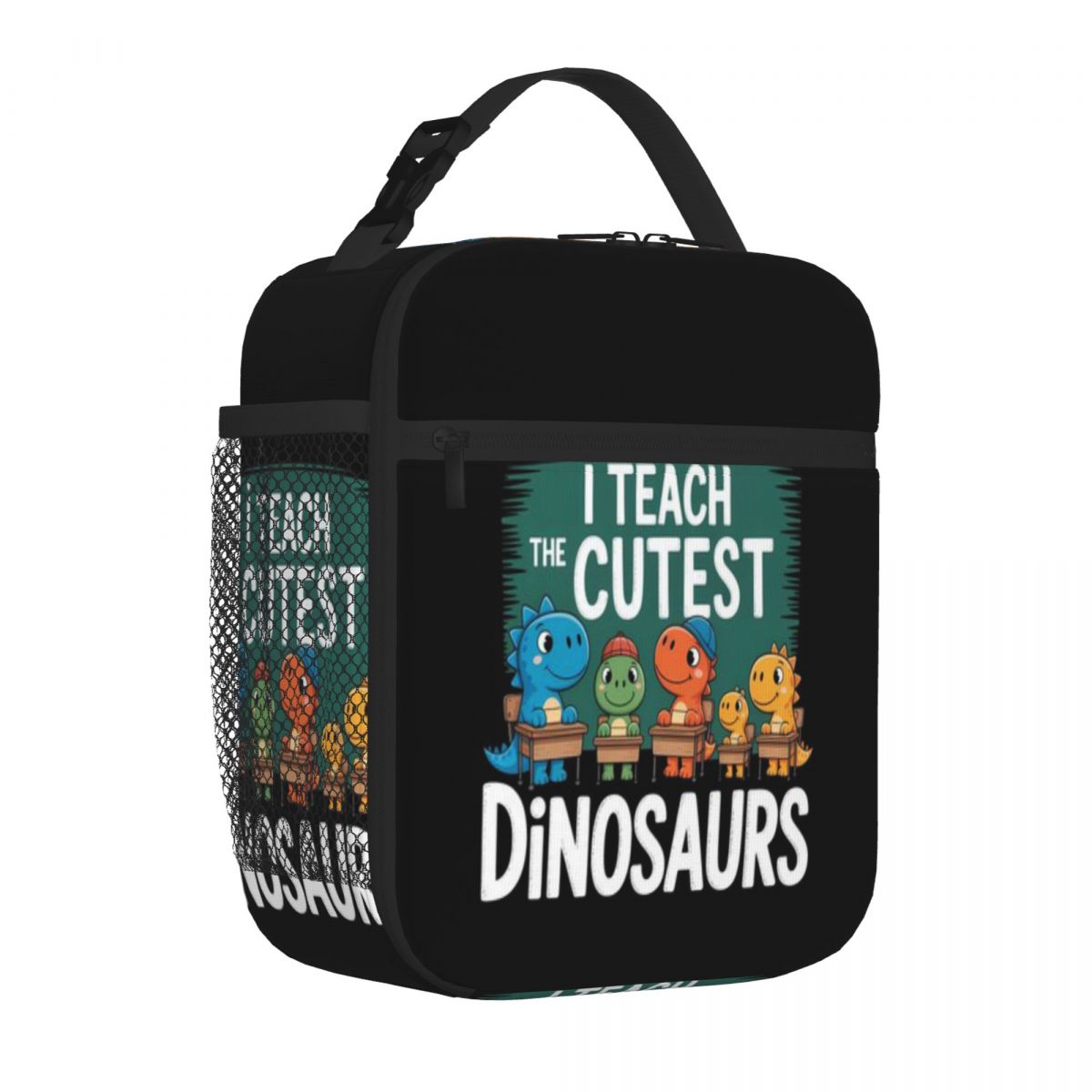 Bestselling I Teach The Cutest Dinosaurs Back To School Outdoor Style Commuter Lunch Bag Balanced Diet Pack Office Lunch Bag One Size