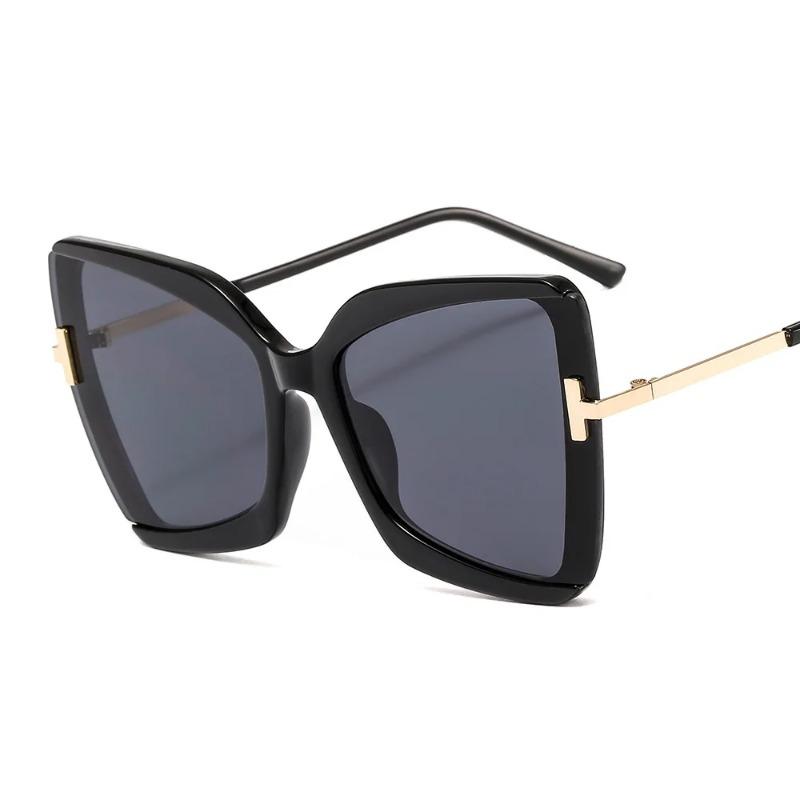Fashion  Designer Sunglasses New Oversized Square Women Sun Glasses Female Big Frame Colorful Shades for Women Oculos