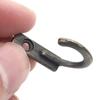 50pcs Zinc Alloy Hooks Hanging Clothes Robe Hat Keys Holder Organizer Wall Mounted Display Furniture Accessories