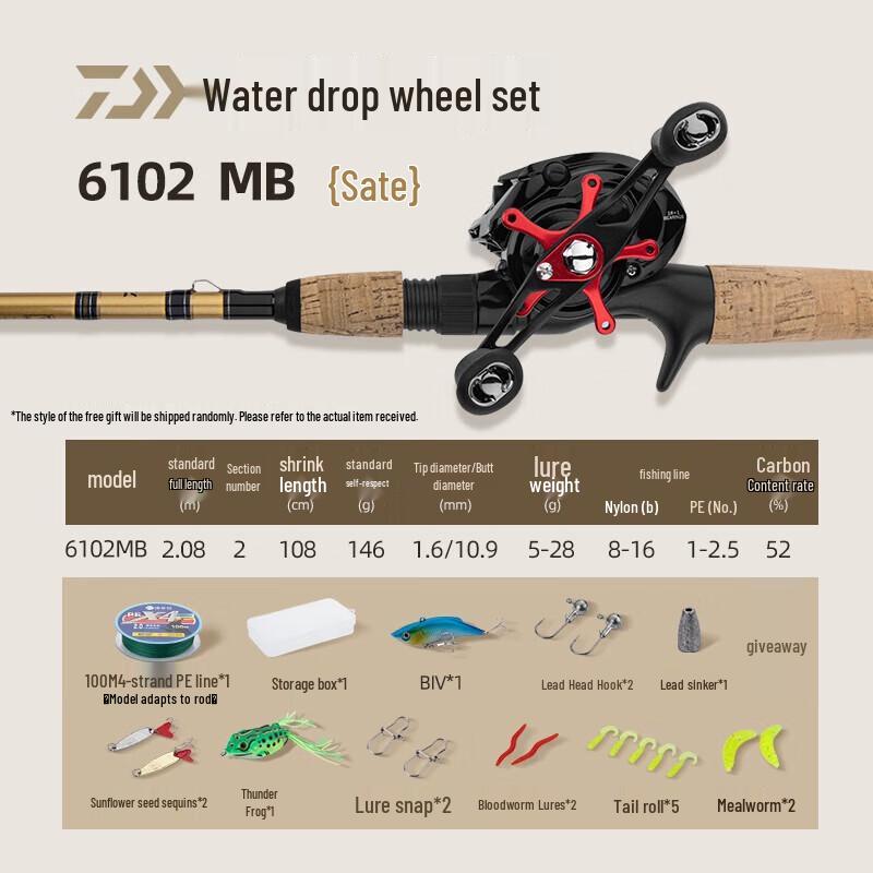 Удилище и катушка Daiwa Series Lure Combo от TESIEN