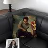 YYou Joe Love Quinn TV Cushion Cover Natural Linen Organic Fabric DoubleSided Printing Sofa Home Decor Gift Pillow Case